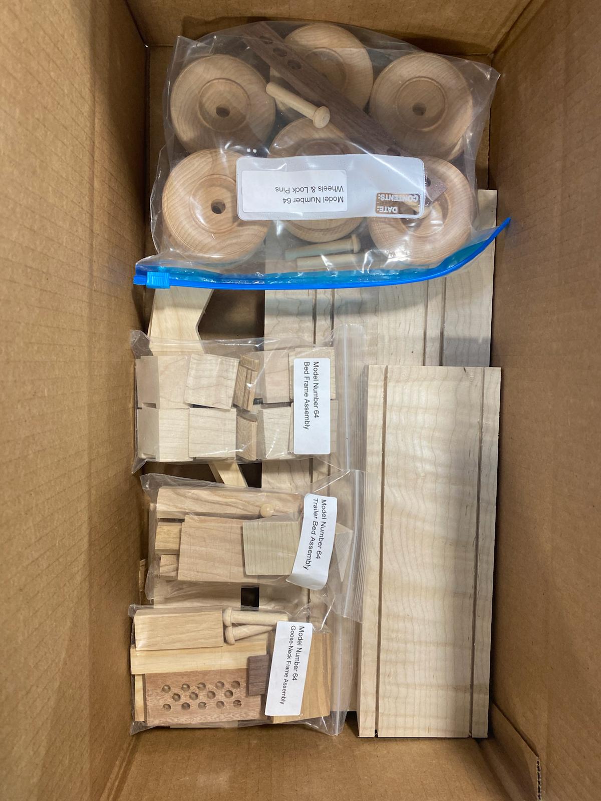 Lowboy Semi Trailer Kit