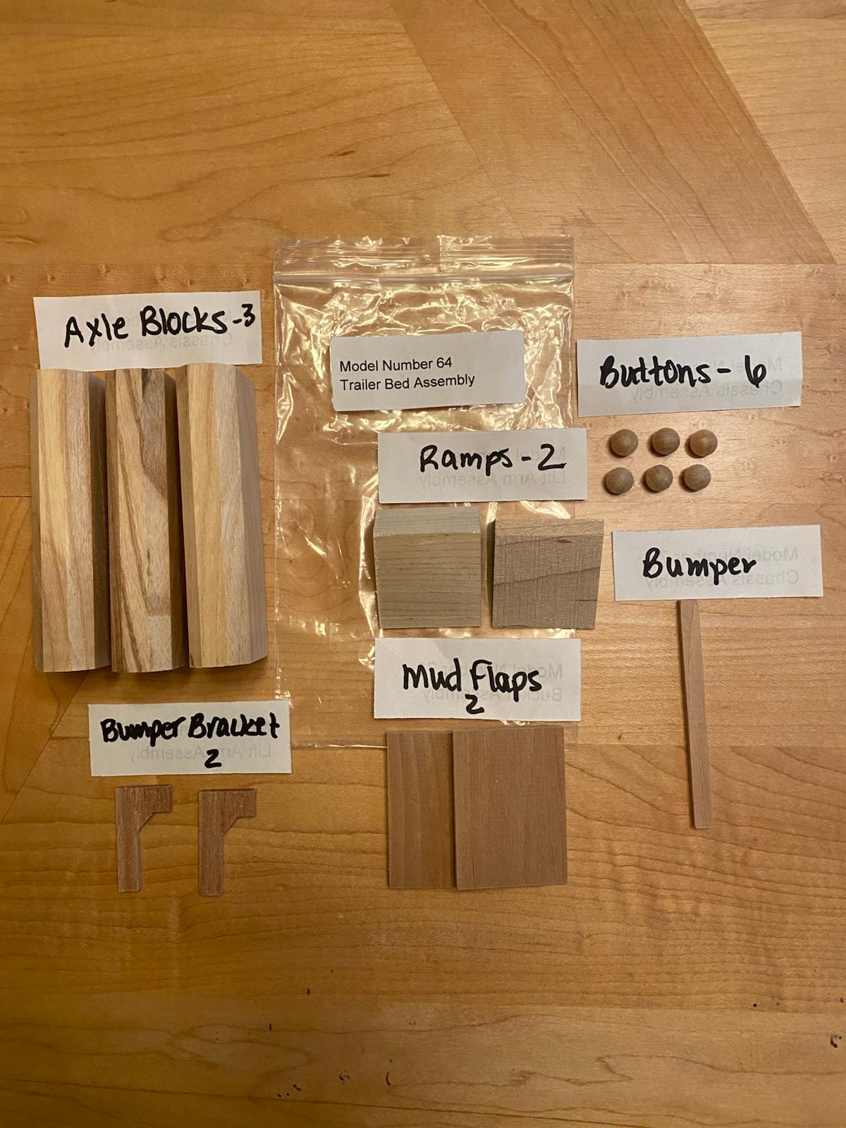 Lowboy Semi Trailer Kit