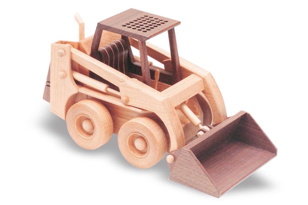 Classic Skid-Steer Hardwood Model Kit