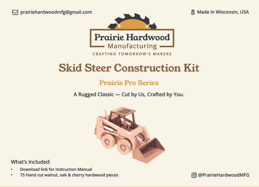 Classic Skid-Steer Hardwood Model Kit